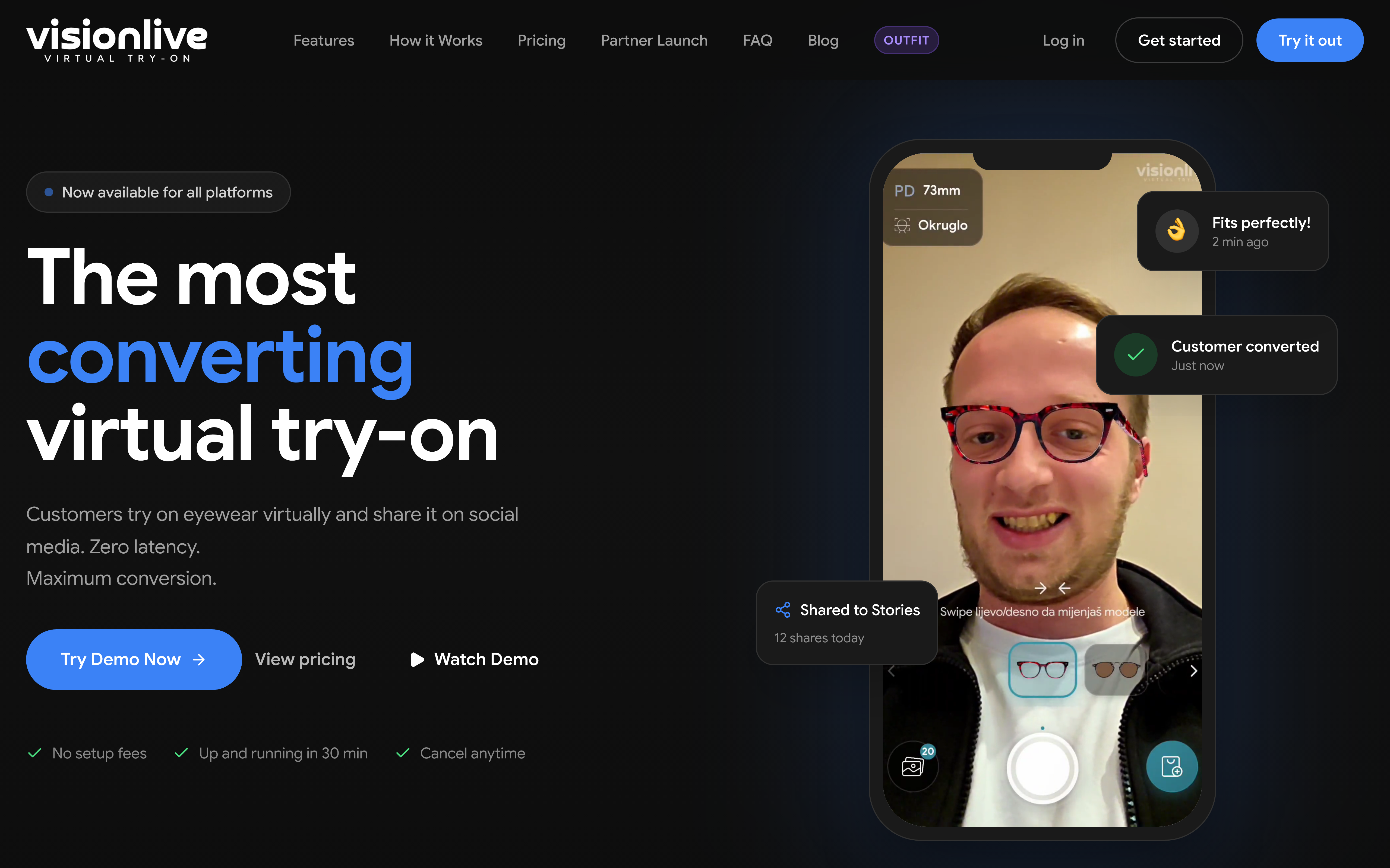 Vision Live VTO — vltryon.com